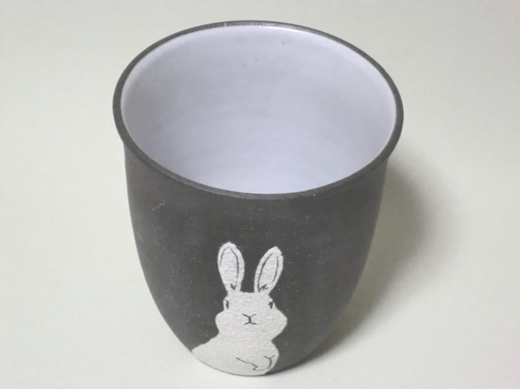ウサギのフリーカップ 4枚目の画像
