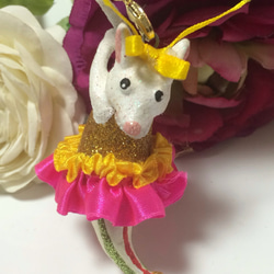 Ballerine  de la souris♡ねずみのバレリーナ イヤホンジャック 2枚目の画像