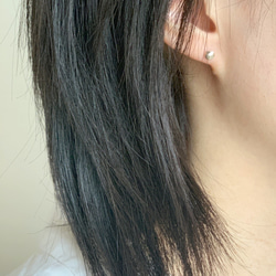 【Pt900】Reflect: Pierced Earrings 第6張的照片