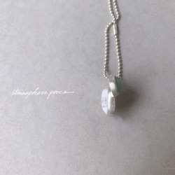 【SV925/Aventurine】Bath room :  Necklace 1枚目の画像