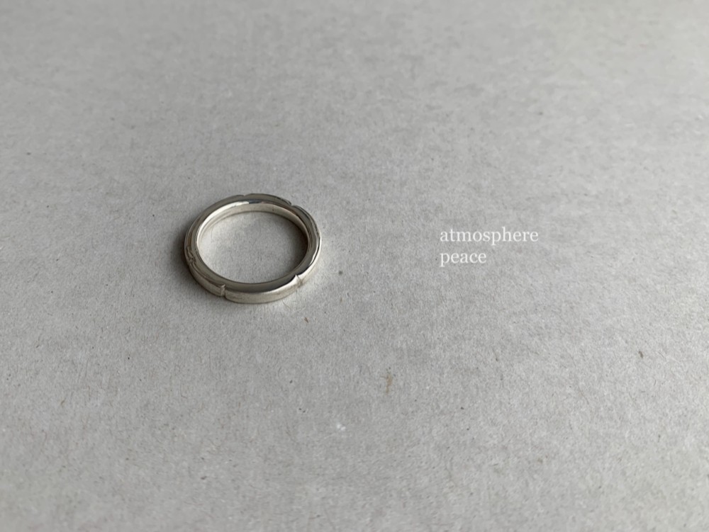 【Pt900】quilt: Ring (Large 3mm)