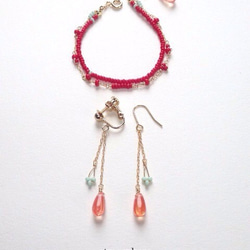 Tomato（earrings(clip-on or pierced )） 第3張的照片