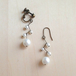 winter（earrings(clip-on or pierced )） 第1張的照片