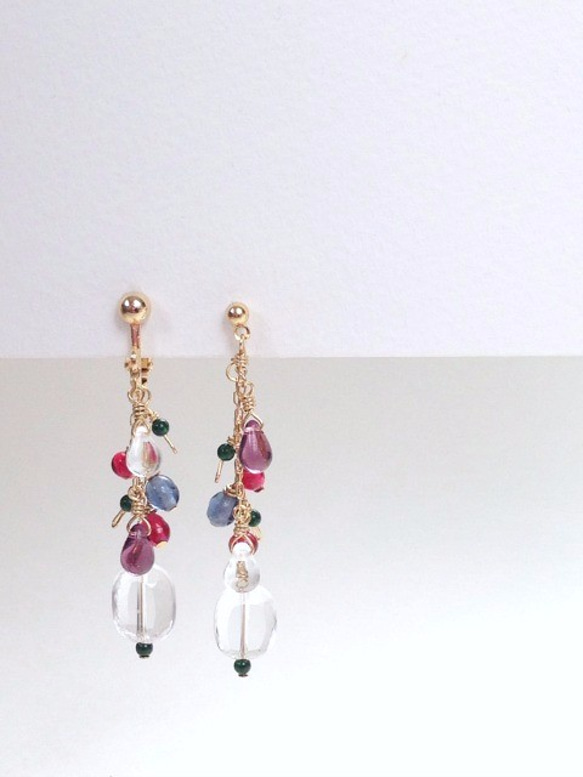 Berry（earrings(clip-on or pierced )） 第2張的照片