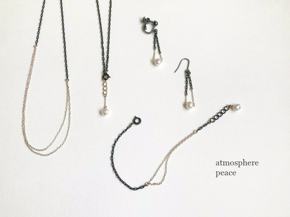 SAKURAnight（Necklace/Bracelet/earrings(clip-on or pierced )） 第1張的照片