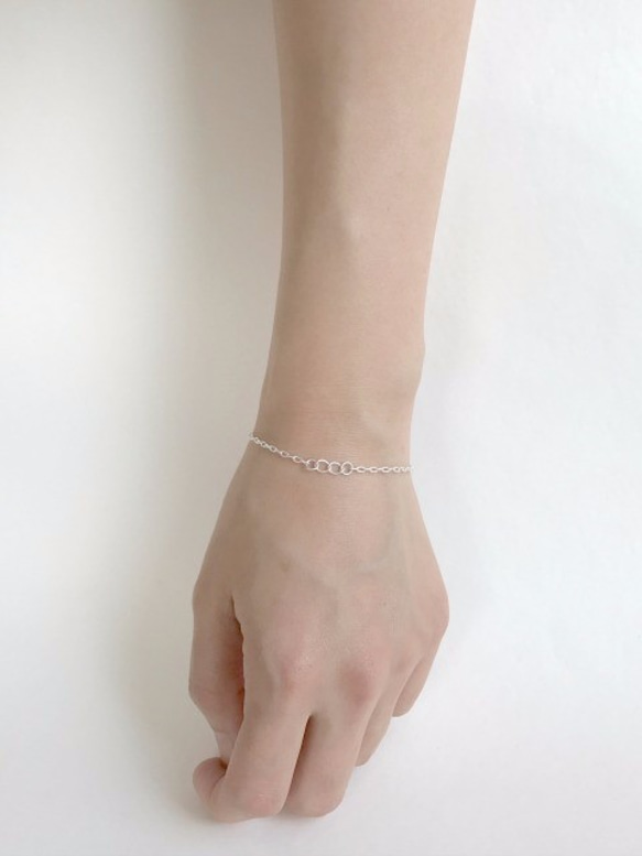 wheat（bracelet/White Silver color） 第2張的照片