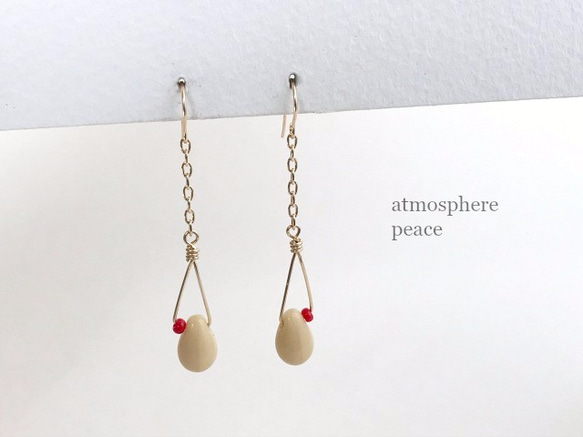 【14kgf】warm（pierced earrings） 第1張的照片