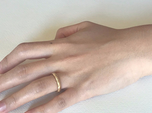 【Brass】One: Ring (Medium 3mm) 第2張的照片