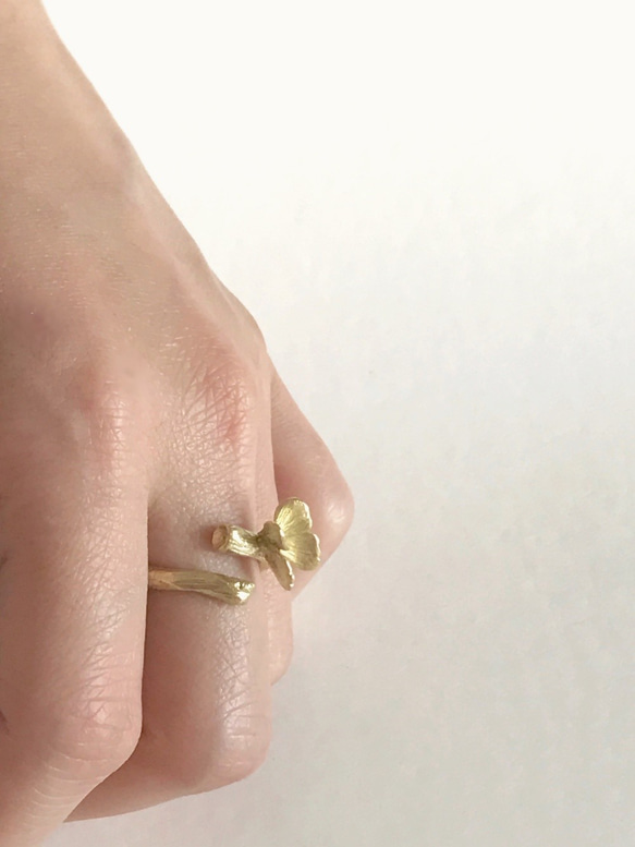 Butterfly : Ring(One color/Brass) 第2張的照片