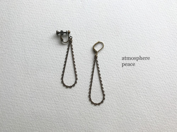 Lock（clip-on/pierced earrings） 第1張的照片