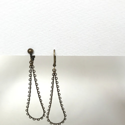 Lock（clip-on/pierced earrings） 3枚目の画像