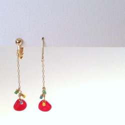 【14kgf】Poppy（pierced earrings) 第2張的照片