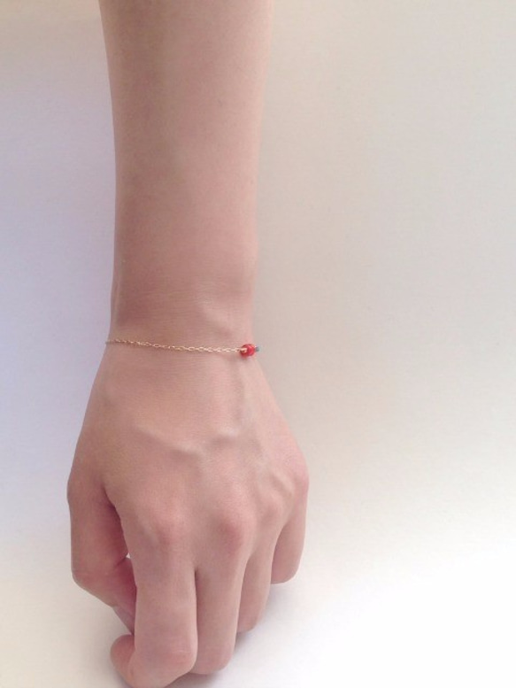 【14kgf】Poppy（Necklace/Bracelet/pierced earrings) 第3張的照片