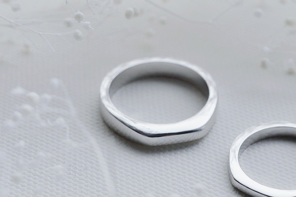 【SV925】thin : Ring (3.8mm) 1枚目の画像