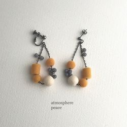 Knit（clip-on earrings or pierced earrings） 第1張的照片