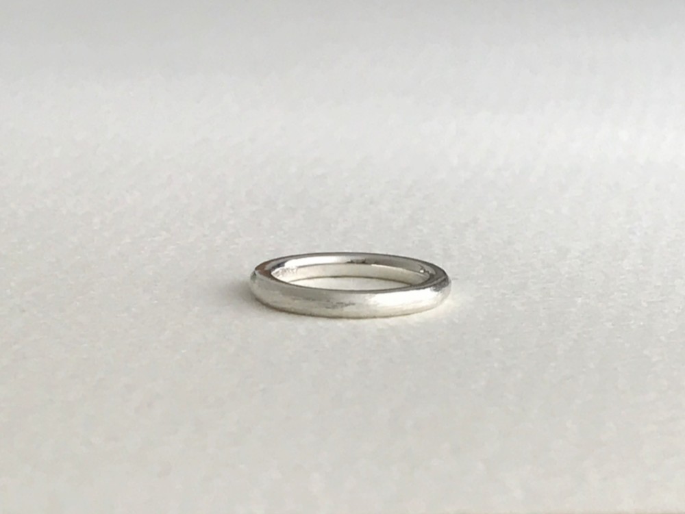 【SV925】Yours_Round: Ring(2mm)