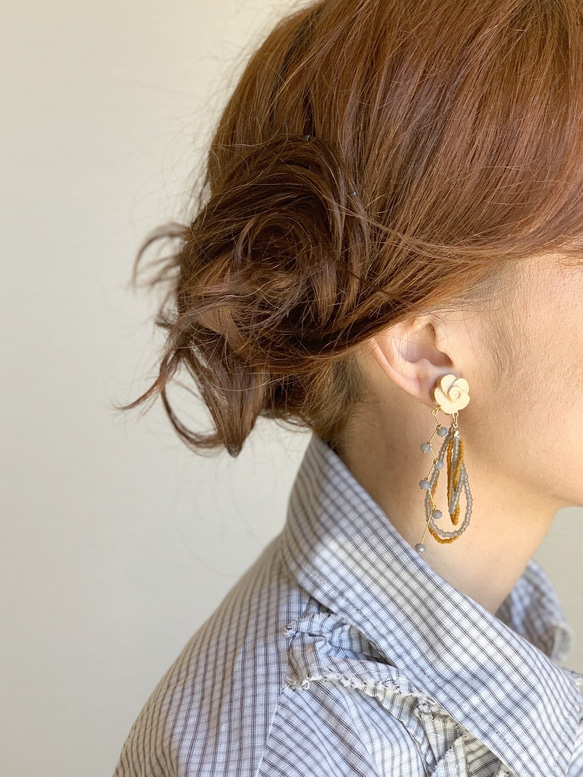 Margrethe（Clip-on Earrings） 2枚目の画像