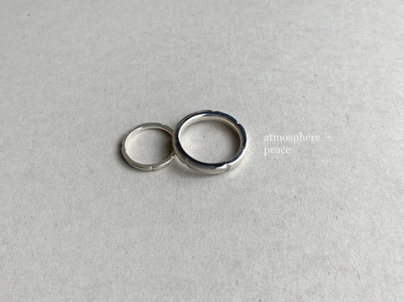 【SV925】quilt: Ring (Large 3mm) 第3張的照片