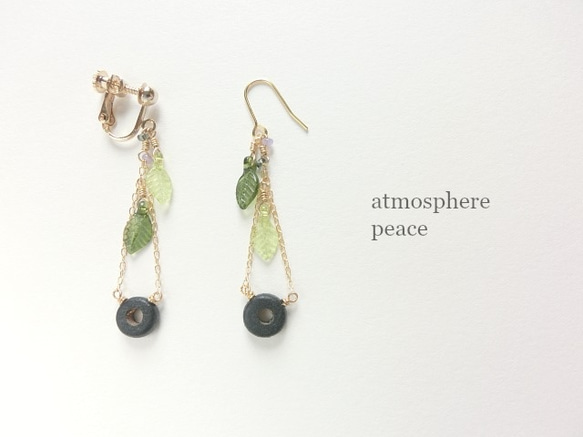 Olive（earrings(clip-on or pierced )） 第1張的照片