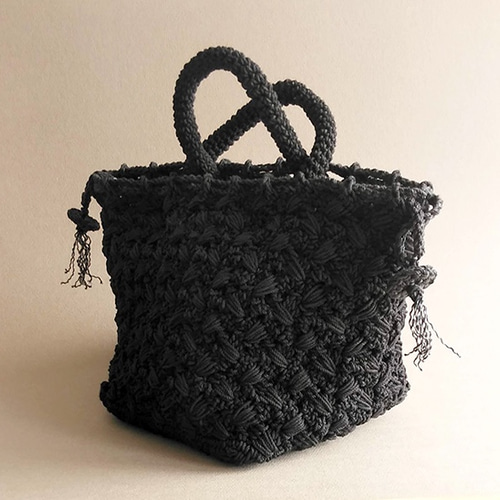 ✧‧˚ Fatima✧‧˚ハンドメイド 手編み バタフライ模様 バッグ バッグ・バックパック | BINGOYA