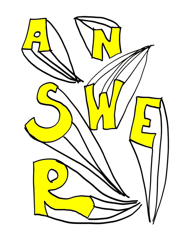 「ANSWER」T-shirts　メンズM　ホワイト 2枚目の画像