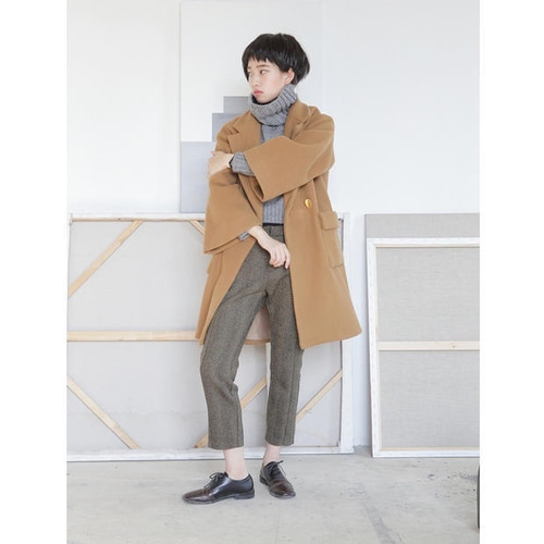 7分フレア袖のウール混紡コート コート YQ 通販 2876832｜Creema(クリーマ)