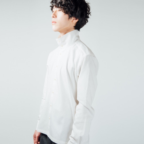受注生産】【ユニセックス/2サイズ展開】ハイネックオックスフォード
