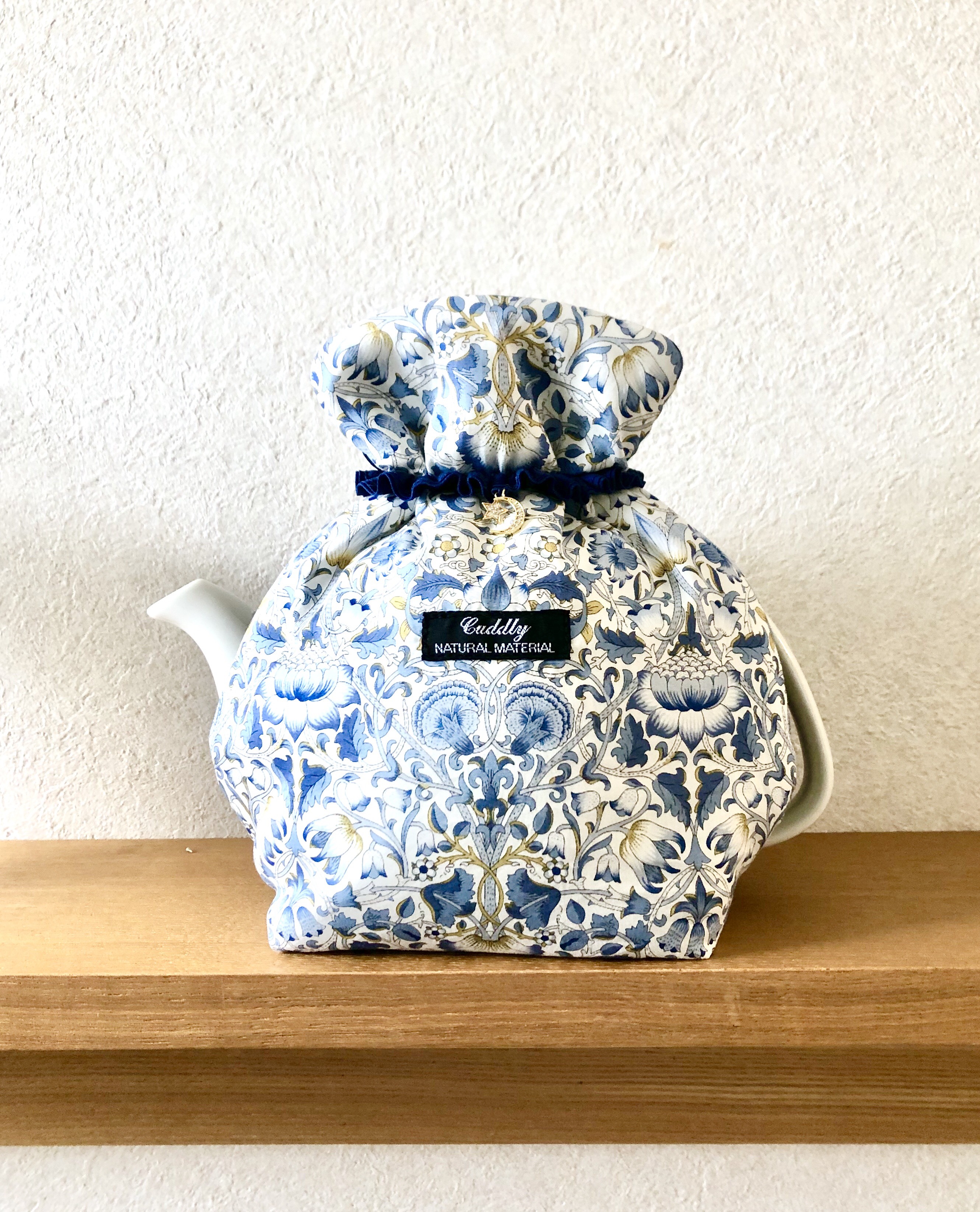 リバティ生地で作るティーコジー・ティーコゼーミニ (子コジー