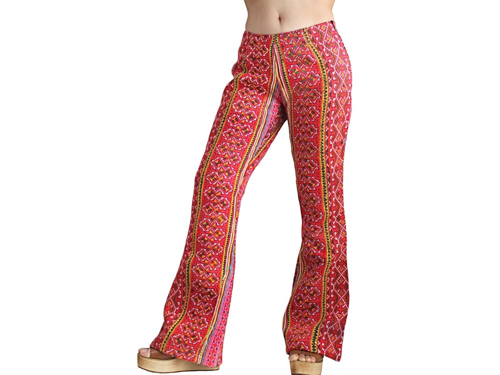 モン刺繍古布パンツ（PHM-008）