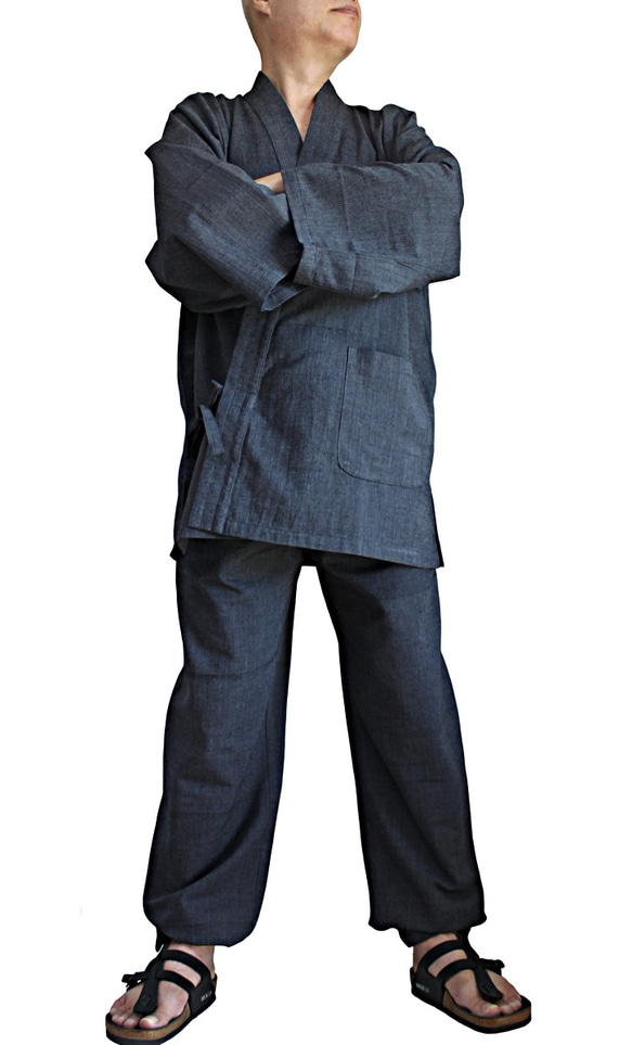 ジョムトン手織り綿の作務衣（DFS-066） or