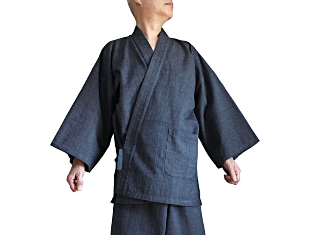 ジョムトン手織り綿の作務衣ジャケット（BFS-123）