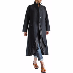 ハイネックコート(black) コート MELUMO 通販 12488922｜Creema