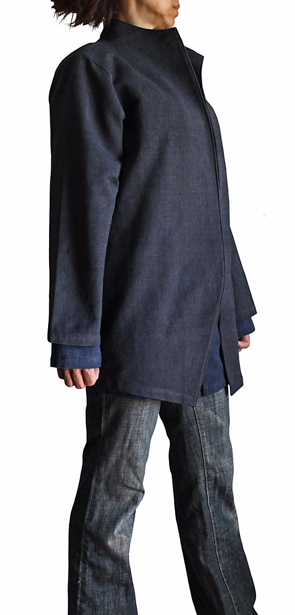 ジョムトン手織り綿オリエンタルセットアップジャケット（JFS-123-01）