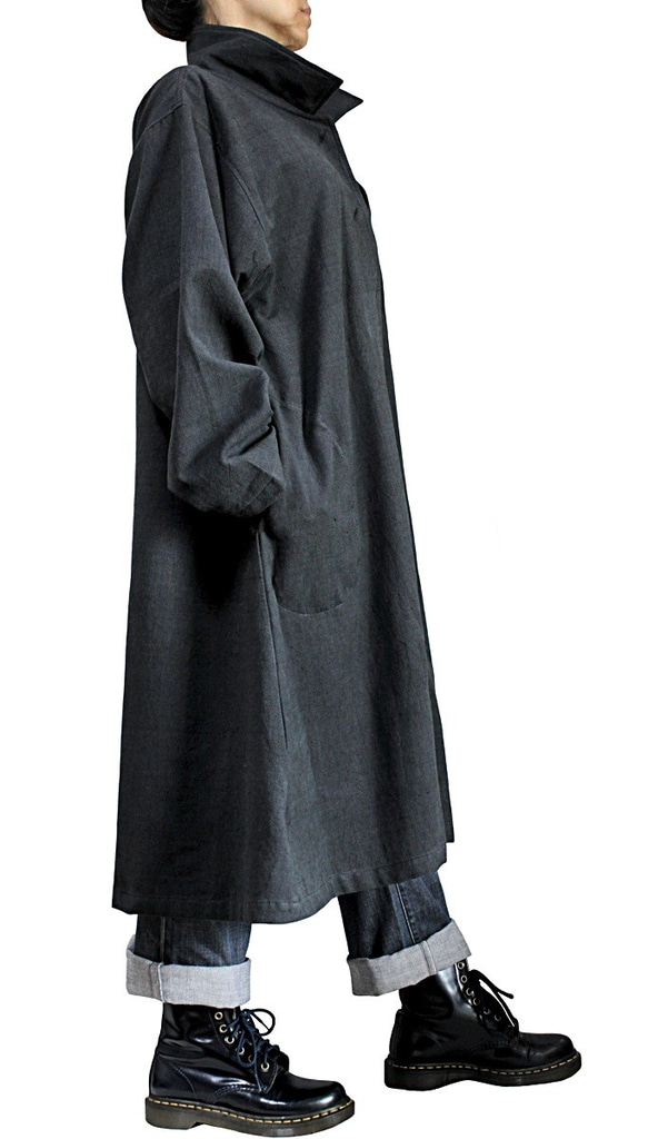 Jomton手工編織棉質不鏽鋼領彈簧外套 (JFS-140) 第5張的照片