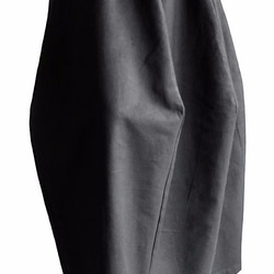 ジョムトン手織綿ヘクサスカート 黒（SFS-001-01） 2枚目の画像