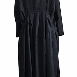 Soft Hemp Loose Long Dress No7 (DNN-091-01) 第5張的照片