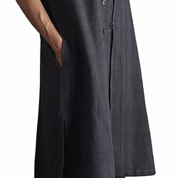 ChomThong HandWovenCotton Sleeveless Coat (JFS-117-01) 第4張的照片