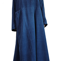 ジョムトン手織り綿のロングドレス No.2 （DFS-054） 8枚目の画像