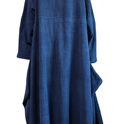 ジョムトン手織り綿のロングドレス No.2 （DFS-054） 10枚目の画像