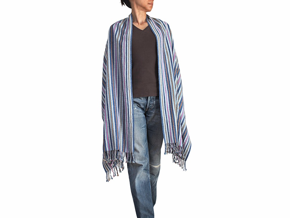 カレンの手織りストール（TX-090）