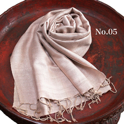 Sakon Nakhon 植物染色手工編織圍巾 (TX-093) 第7張的照片