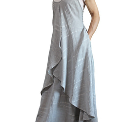 Soft Cotton Layered Slip Dress (DFS-061-03) 第2張的照片