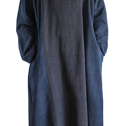 Jomtong 手織棉拼色男士連衣裙 (DFS-044-03) 第2張的照片