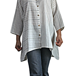 柔らかコットン七分袖シャツ （BFS-180-01） 7枚目の画像