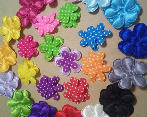 【花柄くるみミニ】ベビーヘアクリップ♡ベビーヘアピン　セミオーダーメイド 4d3e249a5e6e0ef5a2e3bcdc7e3e03