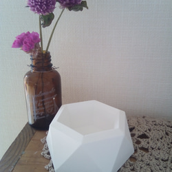 アロマストーン　石こう　アレンジ用花器　花瓶　1つ300円　石膏　ボックスフラワー　BOX 3枚目の画像