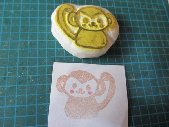 消しゴムはんこNo.204  ビッグくまちゃん 消しゴムはんこNo.204 ビッグくまちゃん