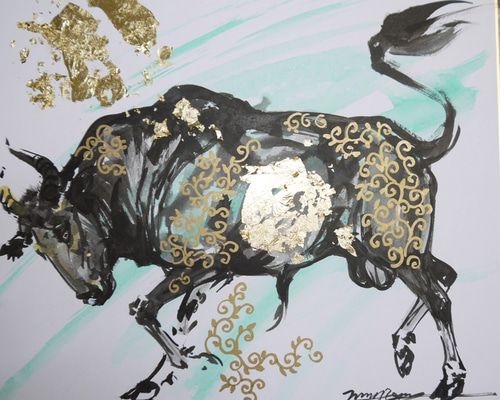 絵画 墨絵 額縁 書画 墨彩画 馴牛 闘牛 少年と牛 美術 中国 絵画 墨絵 額縁 書画 墨彩画 馴牛 闘牛 少年と牛 美術 中国