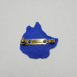 A Blue Wolf(3cm×2,5cm) 3枚目の画像