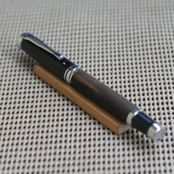 黒柿　富山県産　国産最高級材　オックスフォードモデル　一品物　固定式ボールペン　ジェットストリーム芯 3枚目の画像